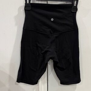 lululemon athletica Black Bike Shorts